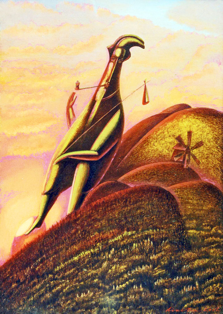 «Подорожній». 2002. Полотно, олія